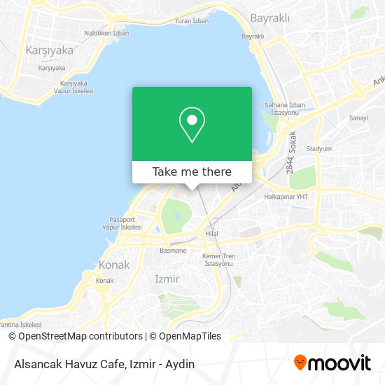 Alsancak Havuz Cafe map