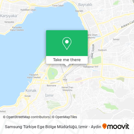 Samsung Türkiye Ege Bölge Müdürlüğü map