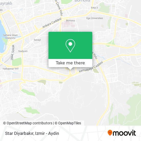 Star Diyarbakır map