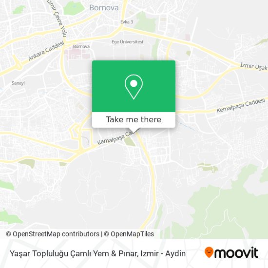 Yaşar Topluluğu Çamlı Yem & Pınar map