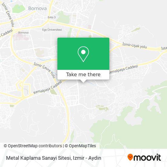 Metal Kaplama Sanayi Sitesi map