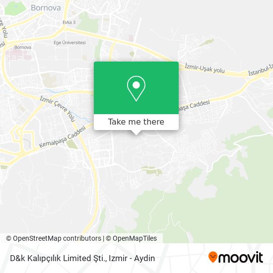 D&k Kalıpçılık Limited Şti. map