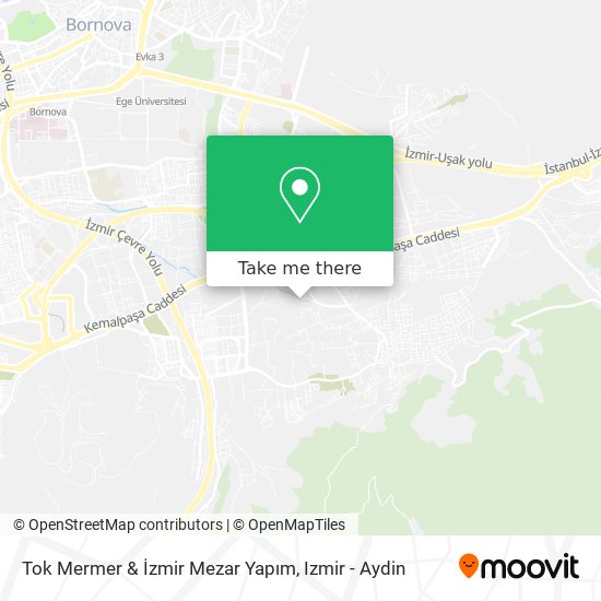 Tok Mermer & İzmir Mezar Yapım map