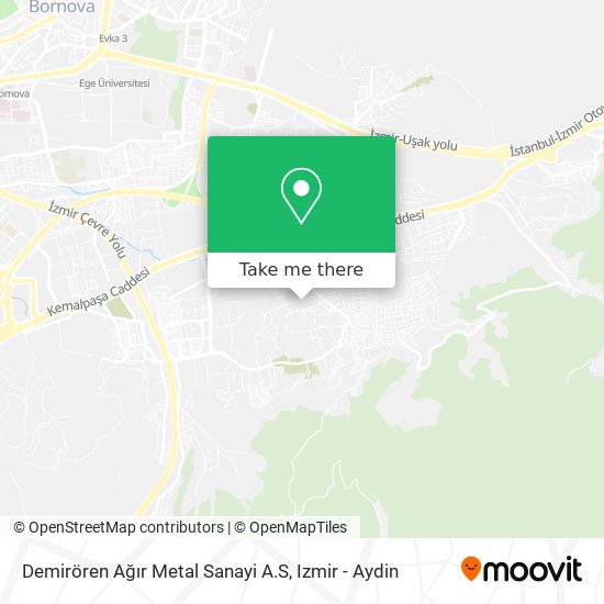 Demirören Ağır Metal Sanayi A.S map