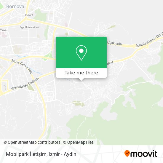 Mobilpark İletişim map