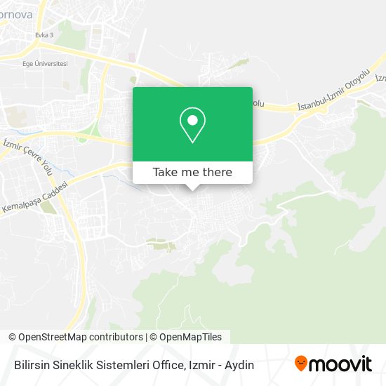 Bilirsin Sineklik Sistemleri Office map