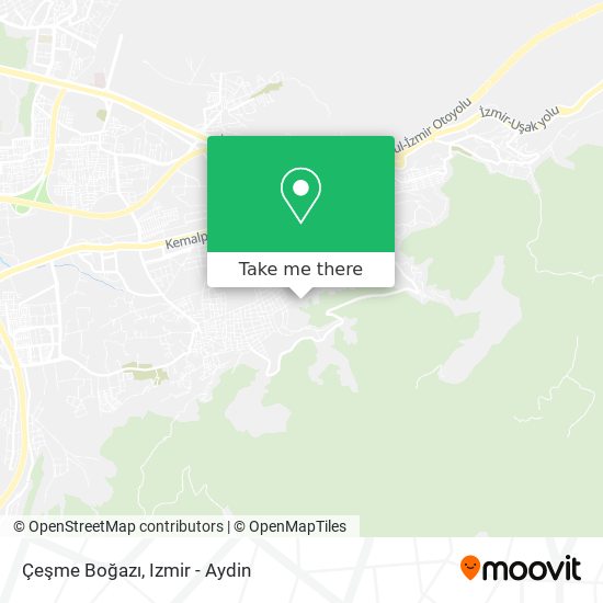 Çeşme Boğazı map