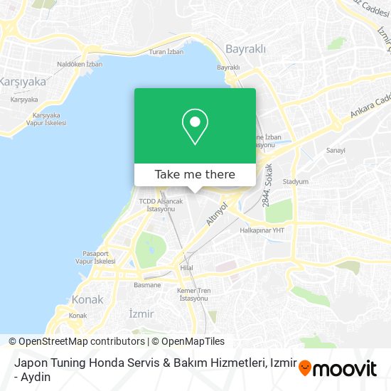 Japon Tuning Honda Servis & Bakım Hizmetleri map