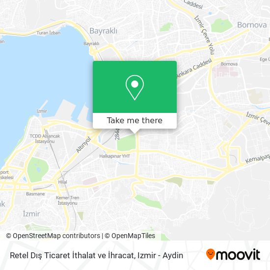Retel Dış Ticaret İthalat ve İhracat map