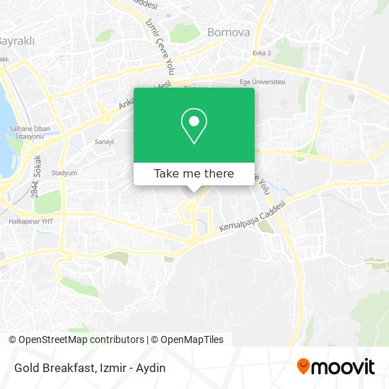 Gold Breakfast map