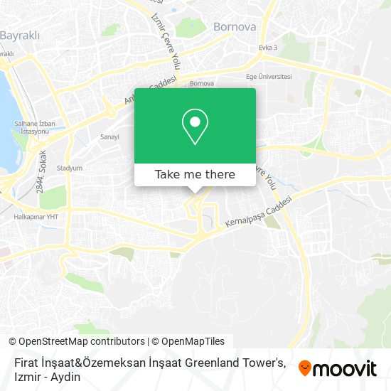 Firat İnşaat&Özemeksan İnşaat Greenland Tower's map