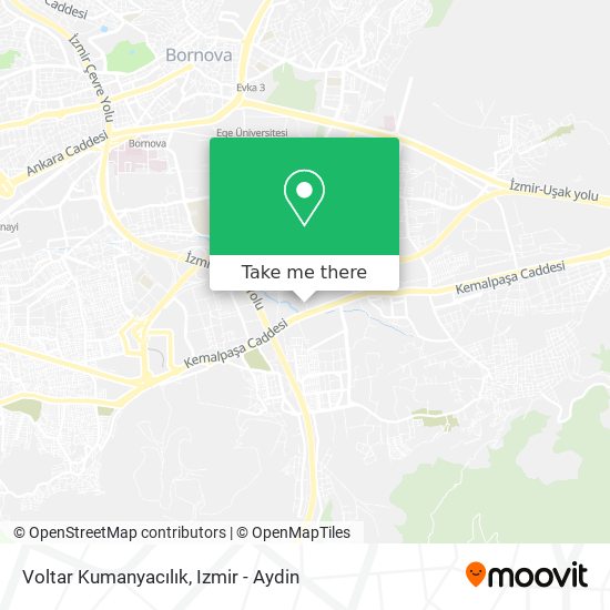 Voltar Kumanyacılık map