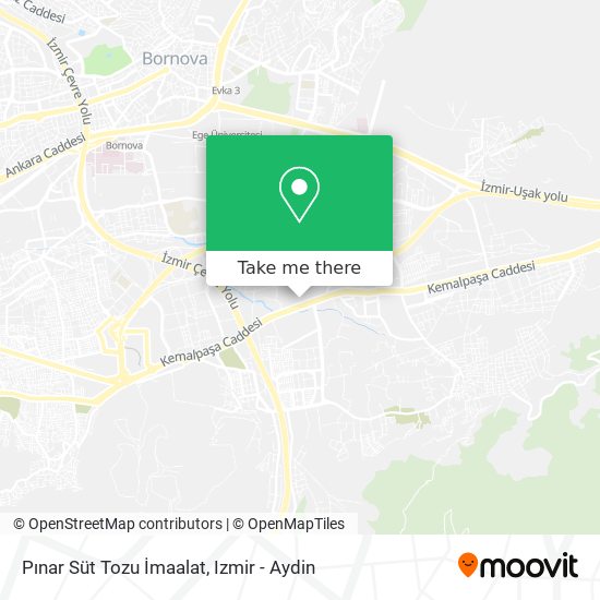 Pınar Süt Tozu İmaalat map