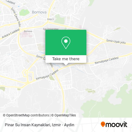 Pinar Su Insan Kaynaklari map
