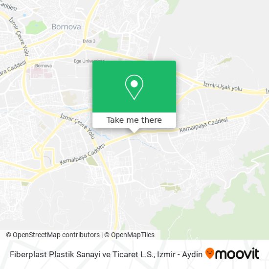 Fiberplast Plastik Sanayi ve Ticaret L.S. map