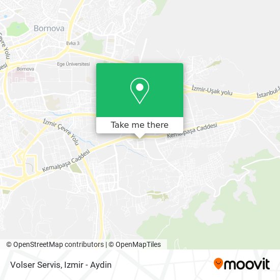 Volser Servis map