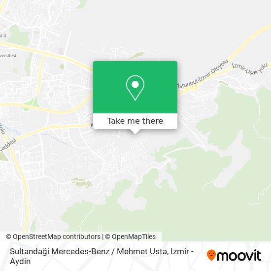 Sultandaği Mercedes-Benz / Mehmet Usta map