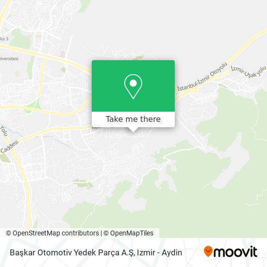 Başkar Otomotiv Yedek Parça A.Ş map