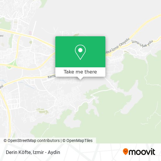 Derin Köfte map