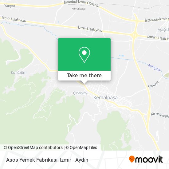 Asos Yemek Fabrikası map