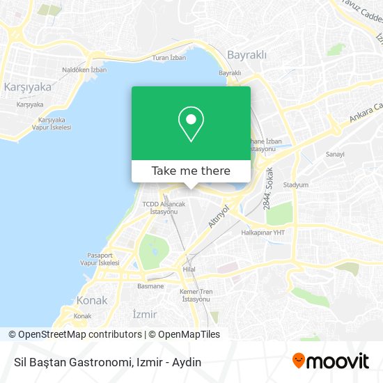 Sil Baştan Gastronomi map