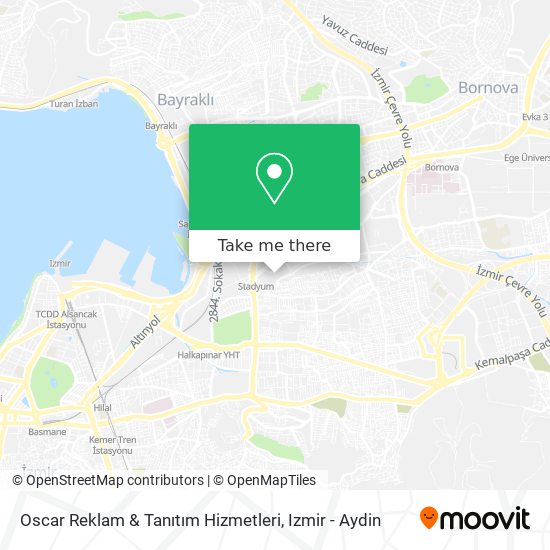 Oscar Reklam & Tanıtım Hizmetleri map
