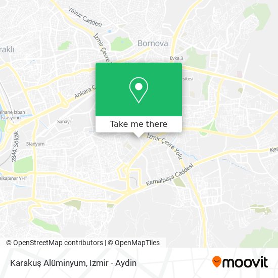 Karakuş Alüminyum map