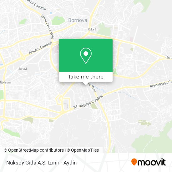 Nuksoy Gıda A.Ş map