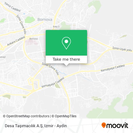 Desa Taşımacılık A.Ş map