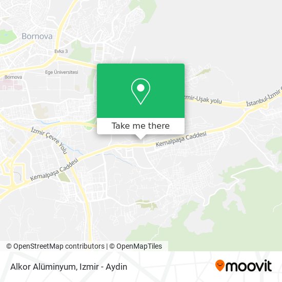 Alkor Alüminyum map