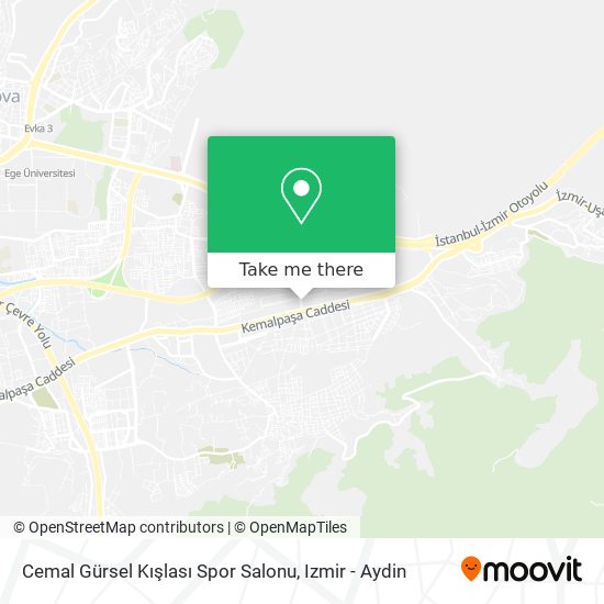 Cemal Gürsel Kışlası Spor Salonu map