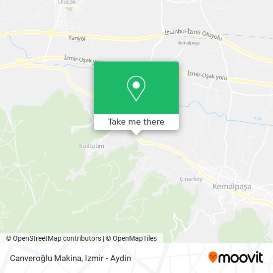 Canveroğlu Makina map