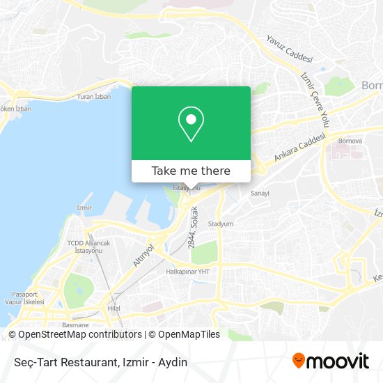 Seç-Tart Restaurant map