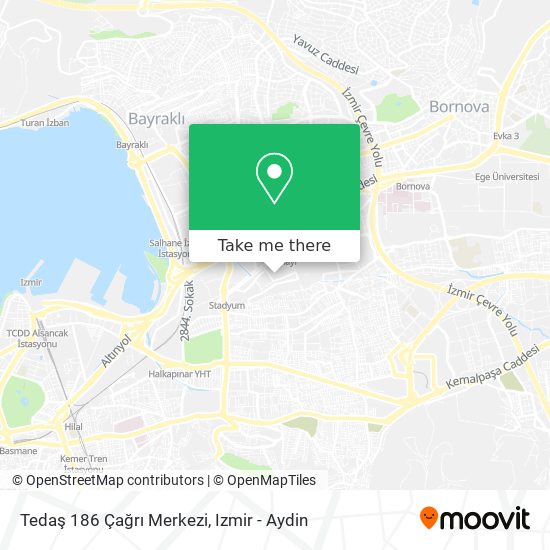 Tedaş 186 Çağrı Merkezi map