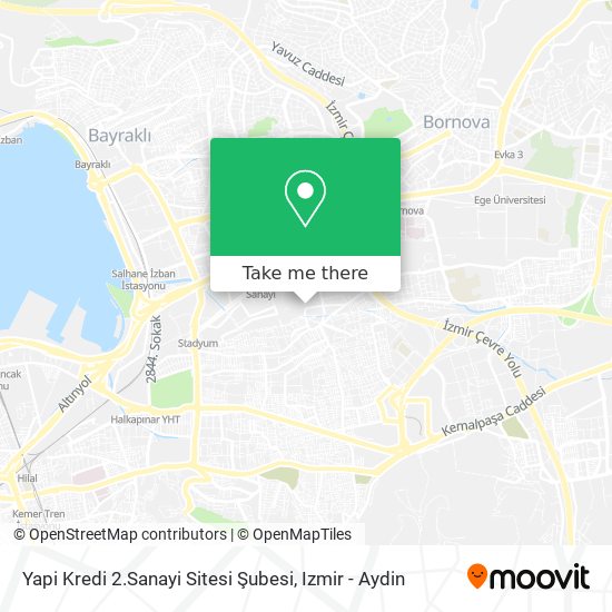Yapi Kredi 2.Sanayi Sitesi Şubesi map