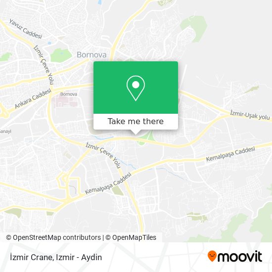 İzmir Crane map