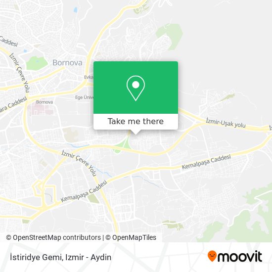 İstiridye Gemi map