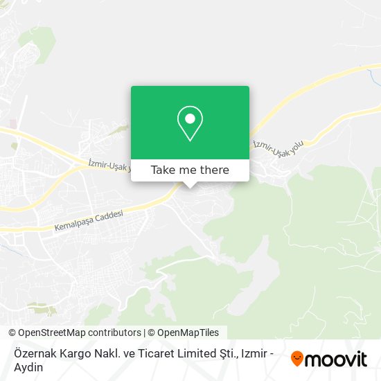 Özernak Kargo Nakl. ve Ticaret Limited Şti. map