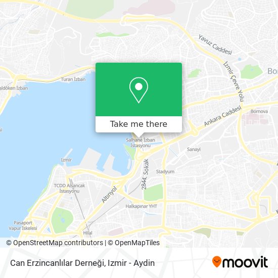 Can Erzincanlılar Derneği map