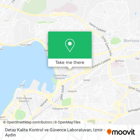 Detay Kalite Kontrol ve Güvence Laboratuvarı map