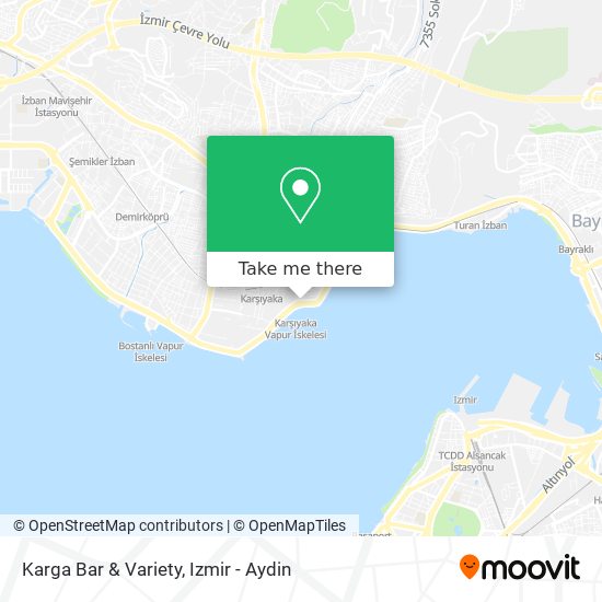 Karga Bar & Variety map