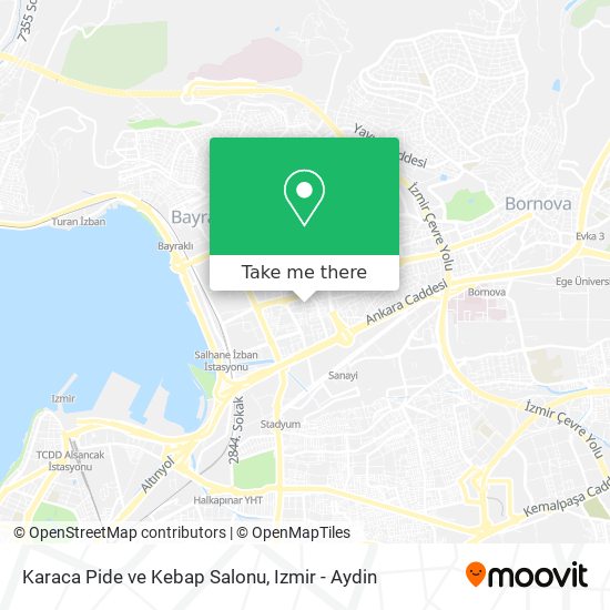 Karaca Pide ve Kebap Salonu map