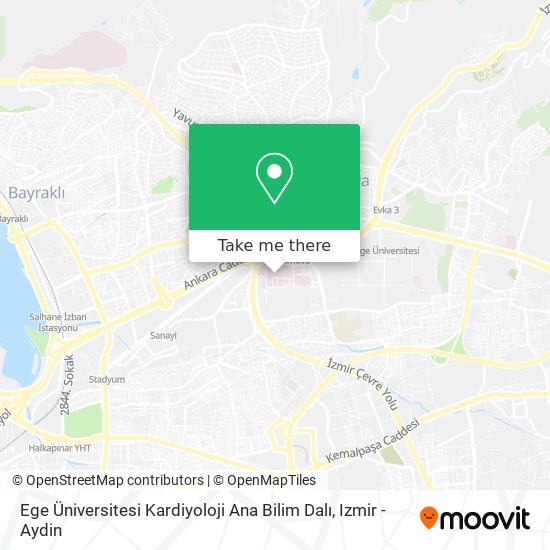 Ege Üniversitesi Kardiyoloji Ana Bilim Dalı map