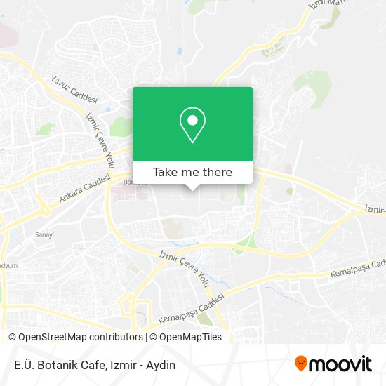 E.Ü. Botanik Cafe map