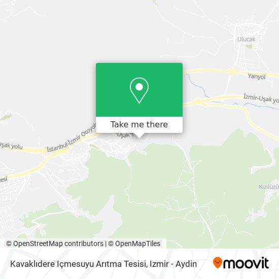Kavaklıdere Içmesuyu Arıtma Tesisi map