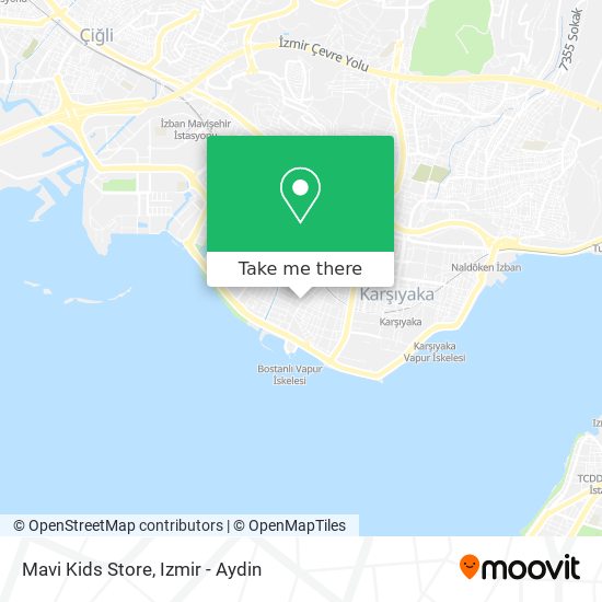 Mavi Kids Store map