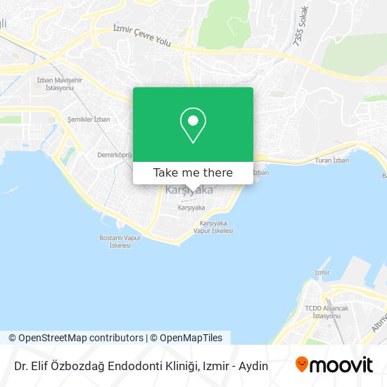 Dr. Elif Özbozdağ Endodonti Kliniği map