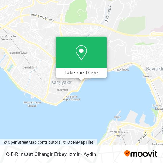 C-E-R Insaat Cihangir Erbey map