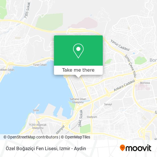 Özel Boğaziçi Fen Lisesi map