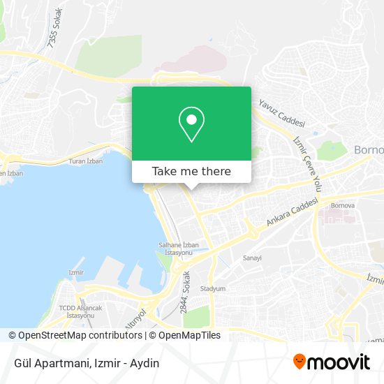 Gül Apartmani map